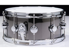DW Black Nickel Over Brass Snare Drum 14''x6.5'' image 3