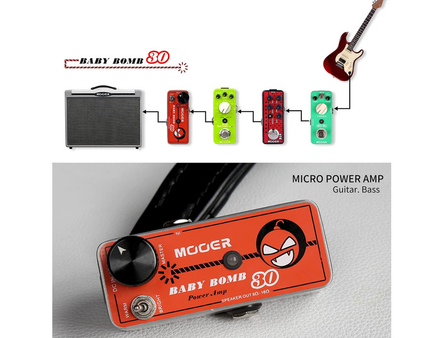 MOOER/BABY BOMB 30 micro power amp 【公式通販】