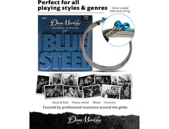 Dean Markley 2552 Blue Steel Electric Guitar Strings 9-42 image 4