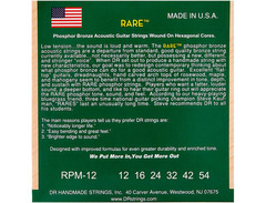 DR Strings RPM-12 Light Rare .12-.54 image 2