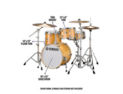 Yamaha Stage Custom Natural Wood image 4