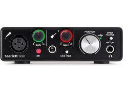 Focusrite Scarlett Solo Studio Pack 2nd Gen & Recording Tripod image 3