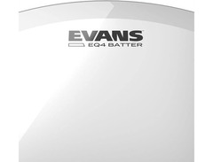 Evans EQ4 Clear Bass Batter Drum Head image 2