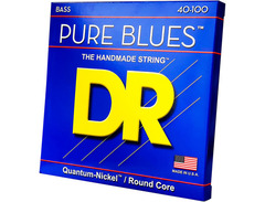 DR Strings Mr Drubbel DR Pure Blues Bass Strings, Lite gauge 40-100 image 3