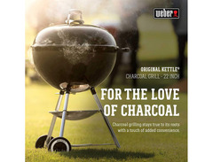 Weber Original Kettle Charcoal Grill 22" image 2
