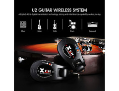 Xvive Audio U2 Wireless Guitar System - Black image 2