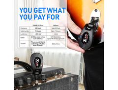 Xvive Audio U2 Wireless Guitar System - Black image 3