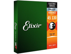 Elixir 14782 Bass Stainless Steel NanoWeb Light/Medium 45-135 image 3
