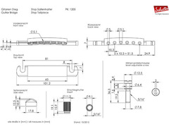 Black Schaller Fine Tuning Tailpiece image 2