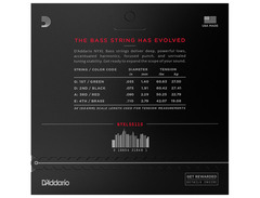 D'Addario NYXL Nickel Wound Heavy Bass Strings (55-110) image 2