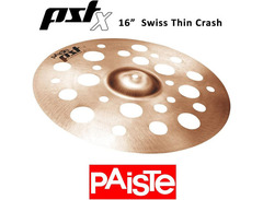 Paiste 16" PST X Swiss Thin Crash image 2