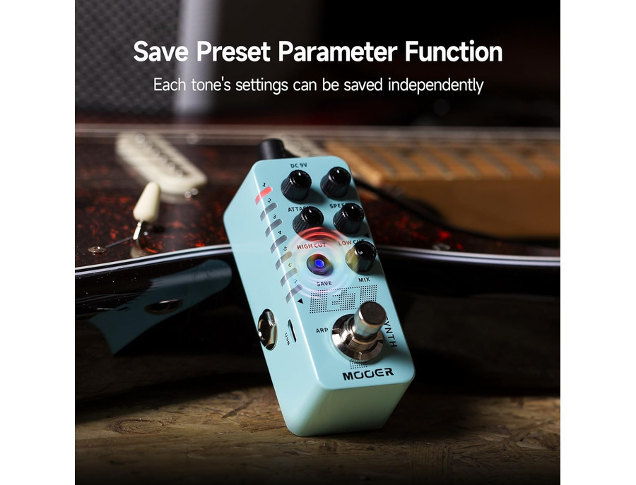 Mooer E7 Polyphonic Guitar Synth Pedal | Equipboard