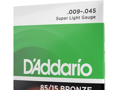 D'Addario EZ890 Great American Super Light 9-45 Acoustic Guitar Strings image 4