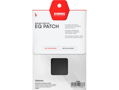 Evans EQ PB2 Double Bass Drum Patch (Black Nylon) image 3