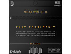 D'Addario NYXL1046BT - Balanced Tension Light Electric Guitar Strings - 10-46 image 2