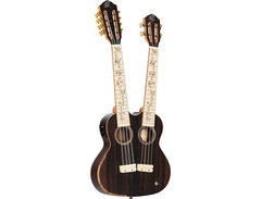 Ortega Guitars Hydra-ZS Custom Built Double-Neck Tenor Ukulele image 2