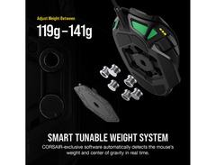 Corsair Nightsword RGB Tunable FPS/MOBA Gaming Mouse image 3