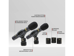 LyxPro Stereo Pair Of Pencil Condenser Stick Microphones image 2