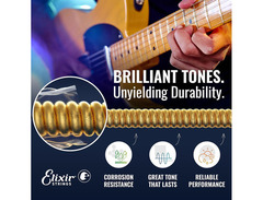 Elixir Heavy 12-52 Nanoweb Coated Electric Guitar Strings image 4
