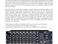 Ashly MX508 8-channel Rackmount Mixer image 4
