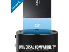 Sabrent USB 3.0 4 Bay 2.5″ Hard Drive/SSD Docking Station with Fan (DS-4SSD) image 4