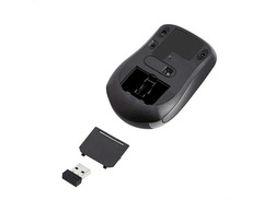 AmazonBasics Wireless Mouse with Nano Receiver - Black image 4