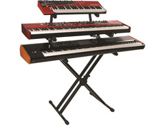 Quik Lok QL-723 (Double Braced 3 Tier Keyboard Stand) image 2
