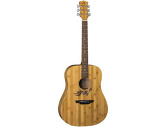 Luna Guitars Luna bamboo dreadnought image 3