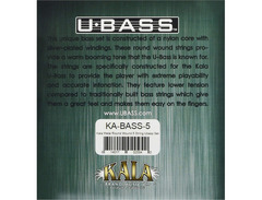 Kala KA-BASS-5 U•Bass Silver Plated Round Wound 5 String Set image 2