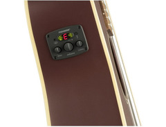 Fender Malibu Player - Burgundy Satin with Walnut Fingerboard image 2