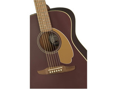 Fender Malibu Player - Burgundy Satin with Walnut Fingerboard image 3