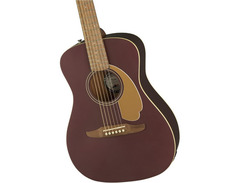 Fender Malibu Player - Burgundy Satin with Walnut Fingerboard image 4