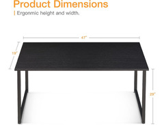 Coleshome Modern Simple Style Desk image 3