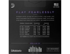 D'Addario EXL120-3D Nickel Wound 09-42 Electric Guitar Strings image 2