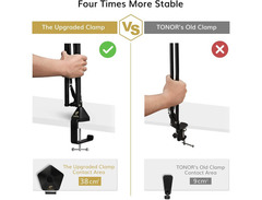 Tonor Adjustable Microphone table arm stand image 3