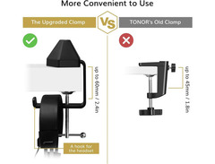 Tonor Adjustable Microphone table arm stand image 4