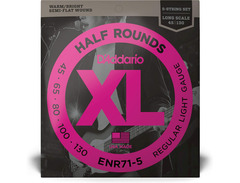 D'Addario ENR71-5 Half Rounds Light 5 String Bass image 2