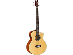 Ortega Deep Series 5 D538-4 Open Pore Acoustic Bass Guitar image 3