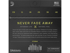 D'Addario D‘Addario XT Nickel Plated Steel Electric Guitar Strings (09 - 46) image 2