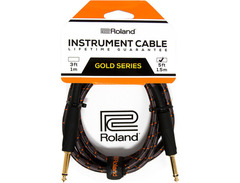 Roland Instrument Cable Gold Series 1ft image 2