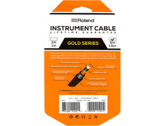 Roland Instrument Cable Gold Series 1ft image 3