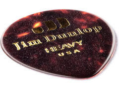 Dunlop Genuine Celluloid Medium Shell Tear Drop Picks image 3