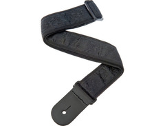 D'Addario 50B01-PD Nylon Woven Guitar Strap, Black Satin with Pad image 2