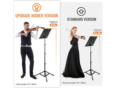 Cahaya 2 in 1 Dual-use Sheet Music Stand image 2