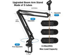 Luling Arts Microphone Stand image 2