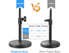 Bilione 3 in 1 Multi-Function Desktop Microphone Stand image 2