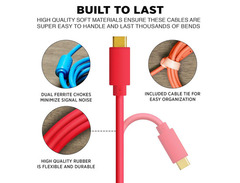 DJ Tech Tools Chroma Cables USB-C to B image 2