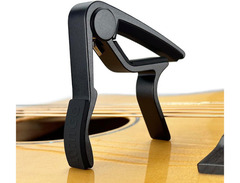 Wingo Quick-Change Capo for Acoustic and Electric Guitars, Black image 3