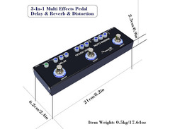 Amuzik Multi Effects Pedal Dap-3 image 3