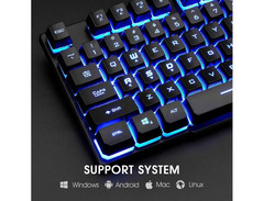 Rii RK100 3 Color LED Keyboard image 4